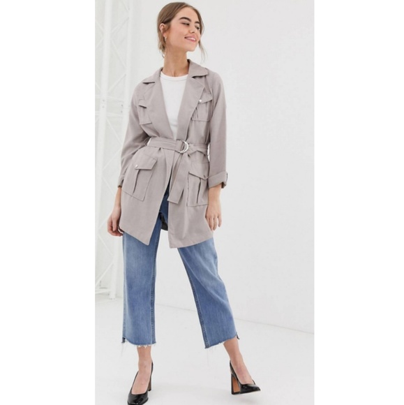 *1 Left!* NWT ASOS | Safari Jacket Sz 2 - Picture 3 of 7